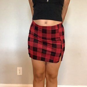 Olivia Rae Plaid Skirt